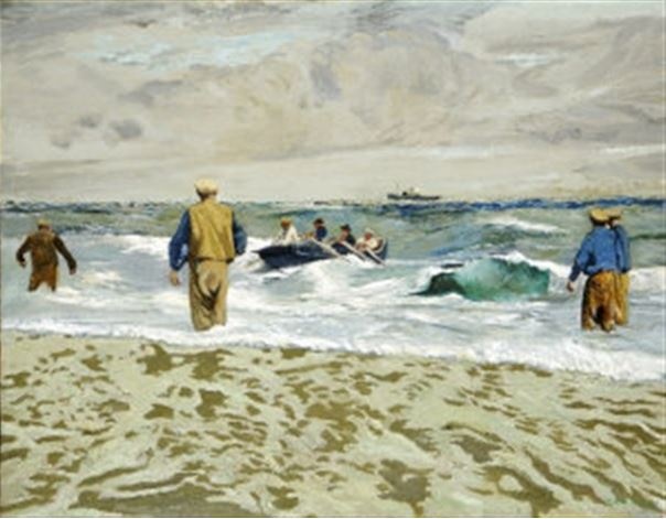 Sean Keating, The Seventh Wave (n.d.)
