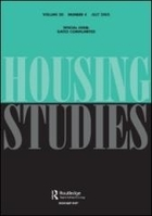 Portada de Housing studies
