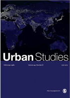Portada da revista Urban Studies