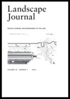 Portada da revista Landscape Journal