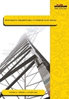 Portada da revista Universitas: Arquitetura e Comunicação Social 