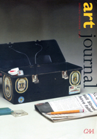 Portada da revista Art Journal