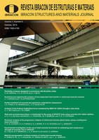 Portada da revista IBRACON de Estruturas e Materiais
