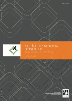 Portada da revista Gestão e Tecnologia de Projetos