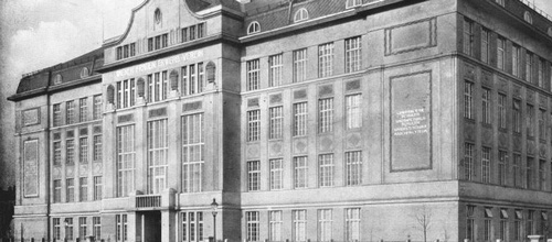 The Golberger Building, built in 1909, houses the Open Society Archives (c) The Golberger Building, built in 1909, houses the Open Society Archives
