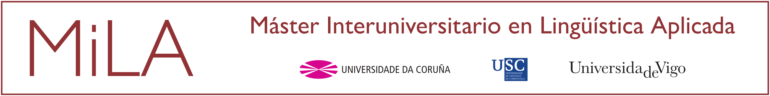 Banner Máster Interuniversitario en Lingüística Aplicada