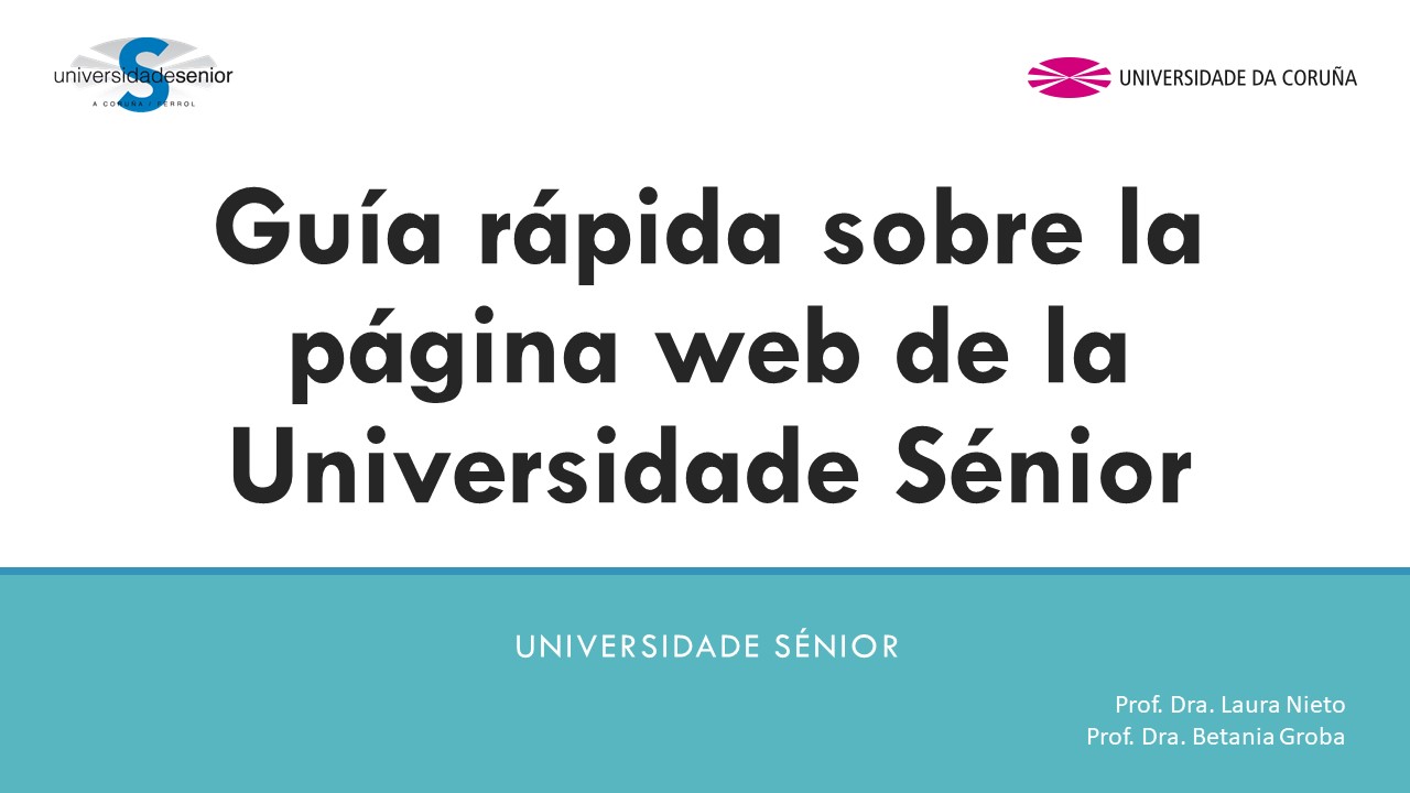 5. Web Sénior_Guía rápida
