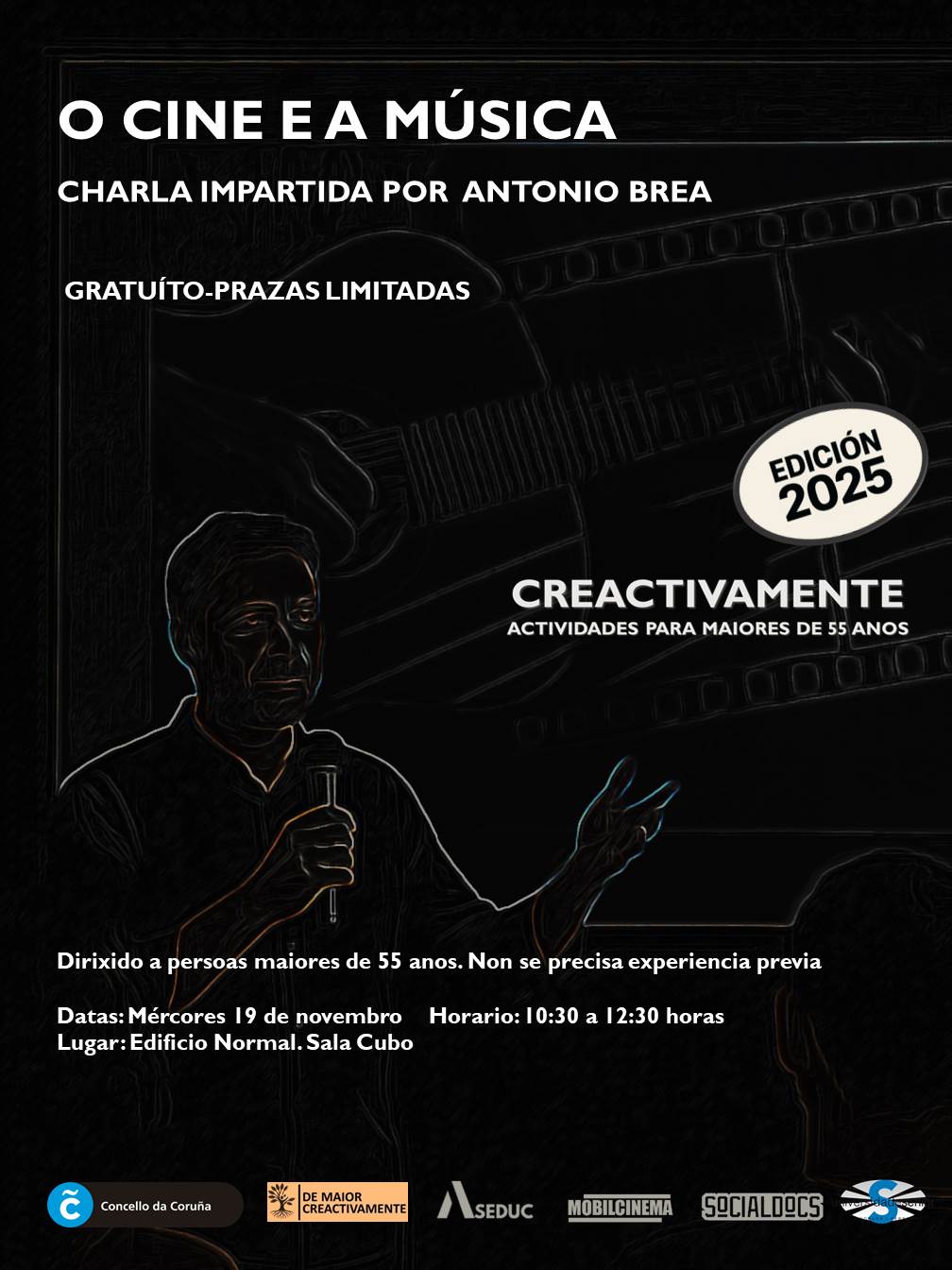 CINE MÚSICA SIN INSCRIPCIÓN