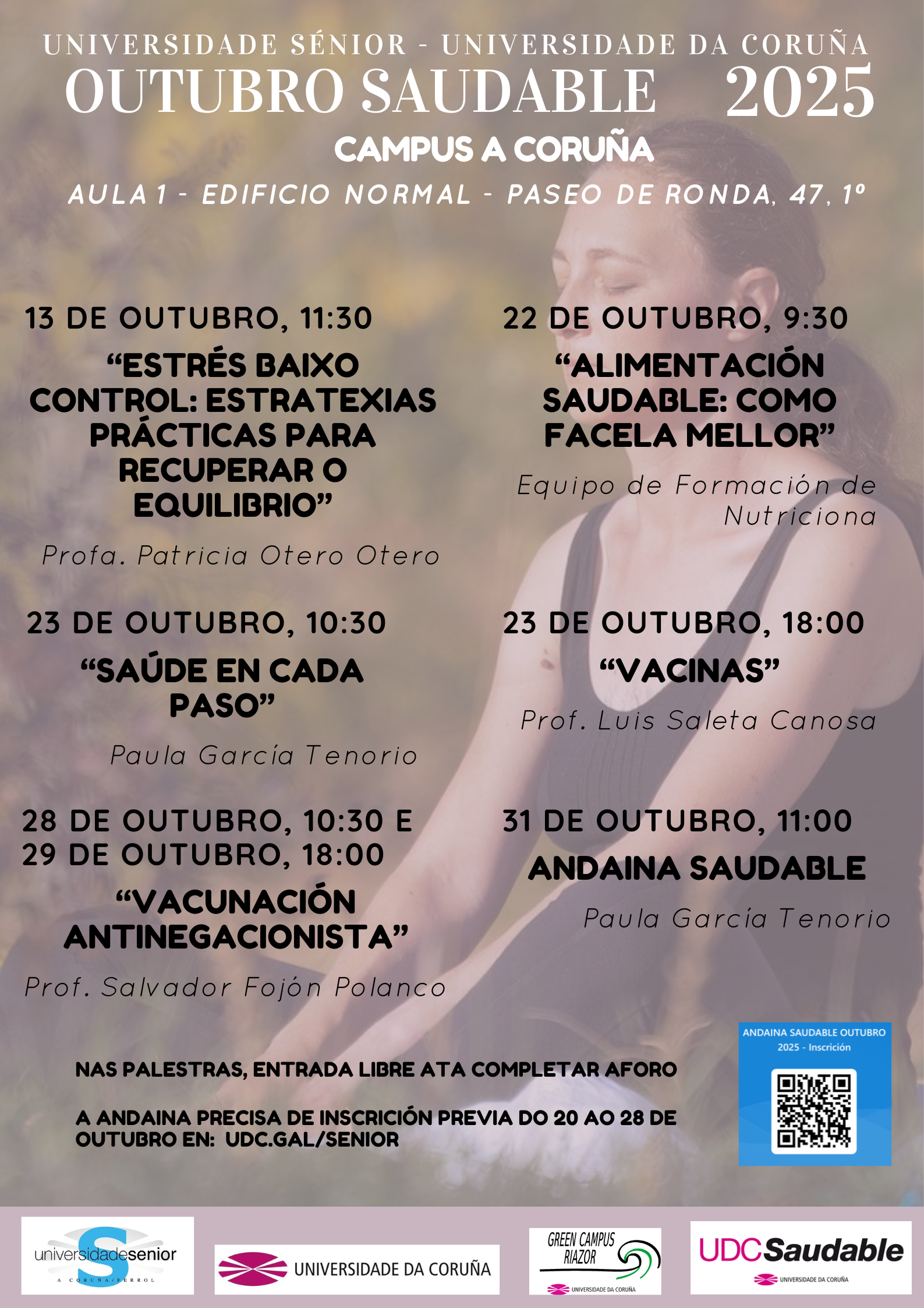 Cartaz Outubro Saudable 2025