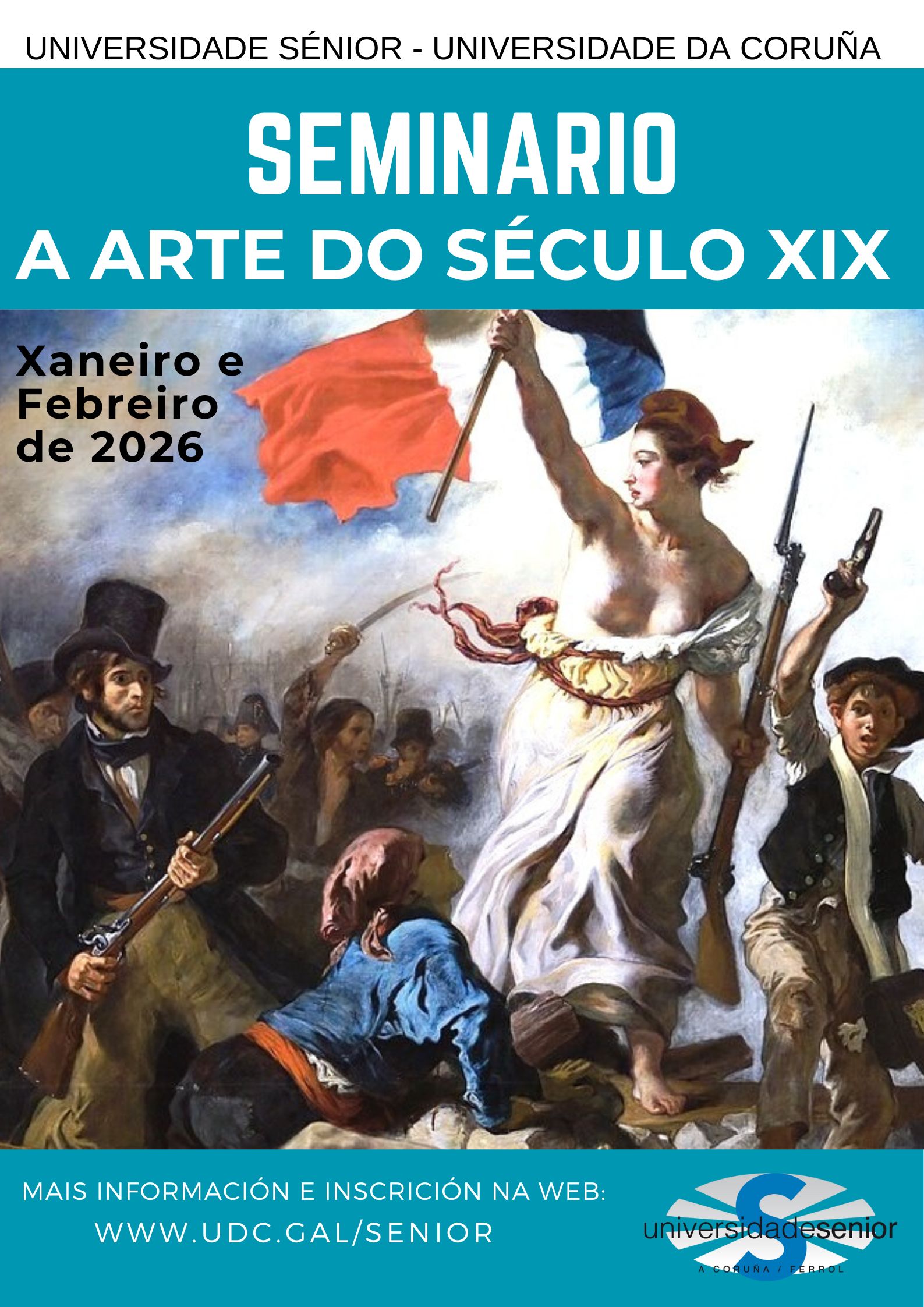 Cartaz Seminario Arte sXIX - 2025