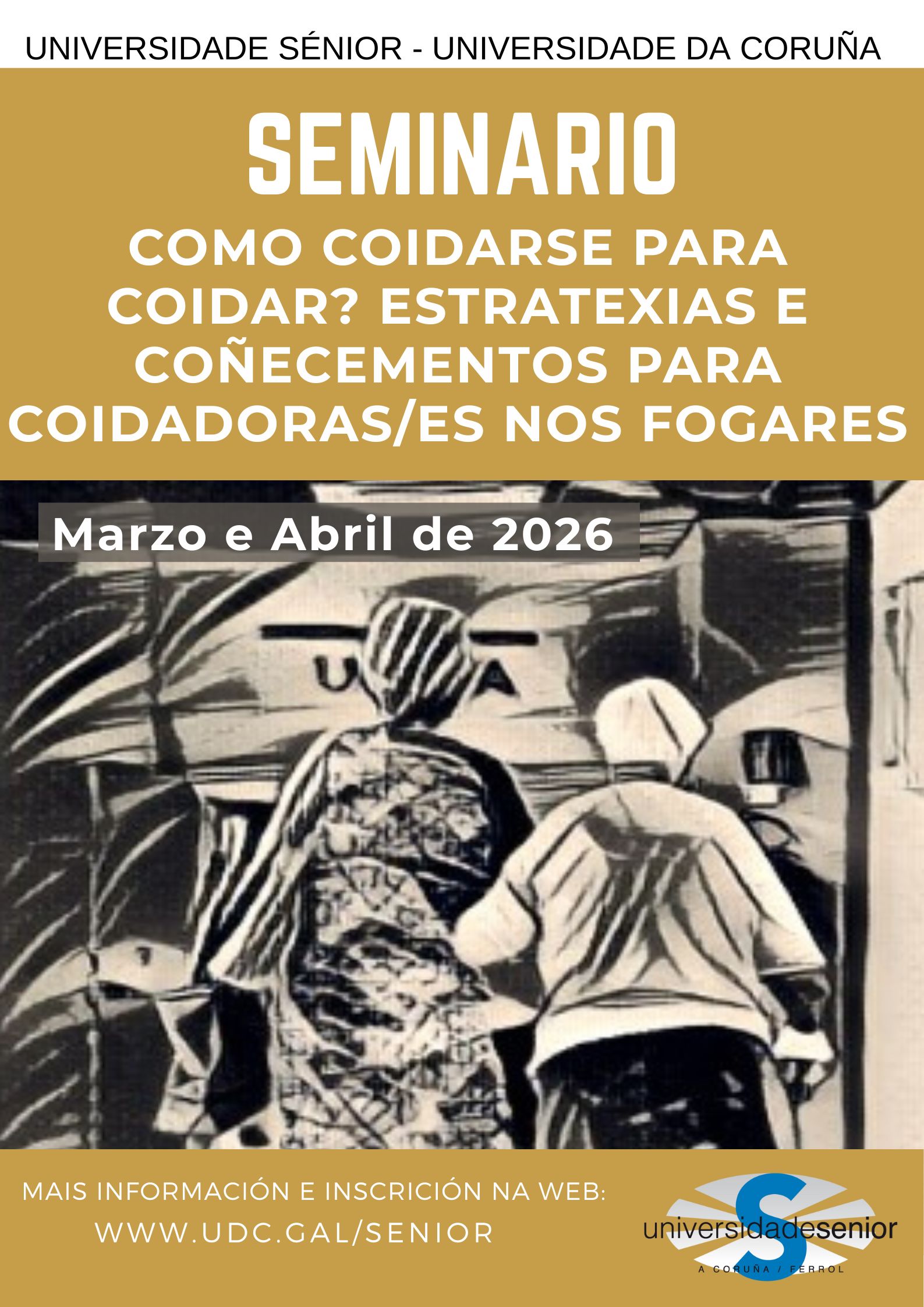 Cartaz Seminario Coidados 2026
