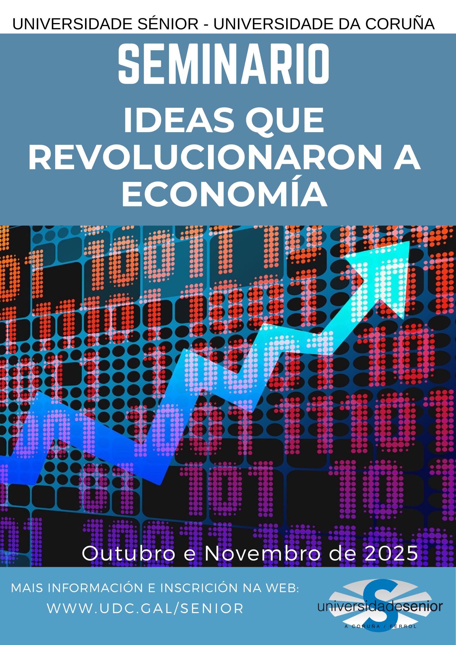 Cartaz Seminario Economía 2025