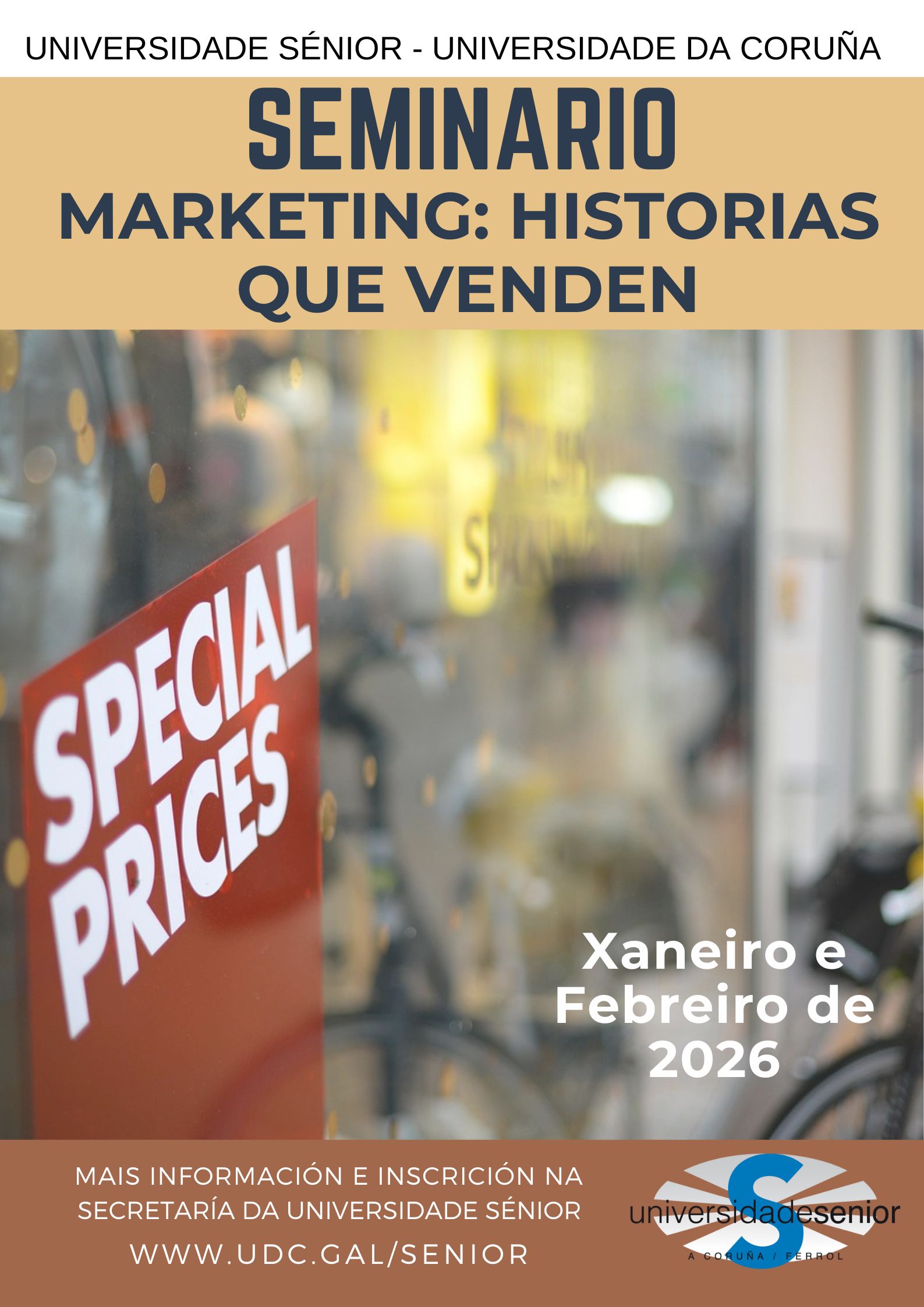 Cartaz Seminario Marketing 2025-2026